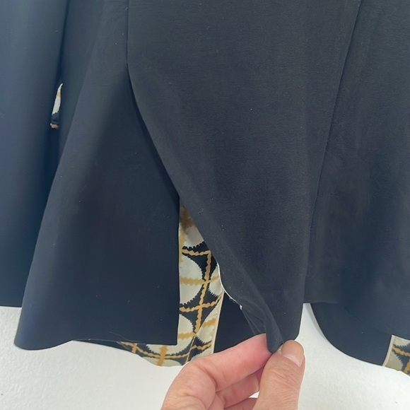 Scotch & Soda Black Stretch Unlined Casual Double Vent Blazer Size Large - Picture 10 of 10